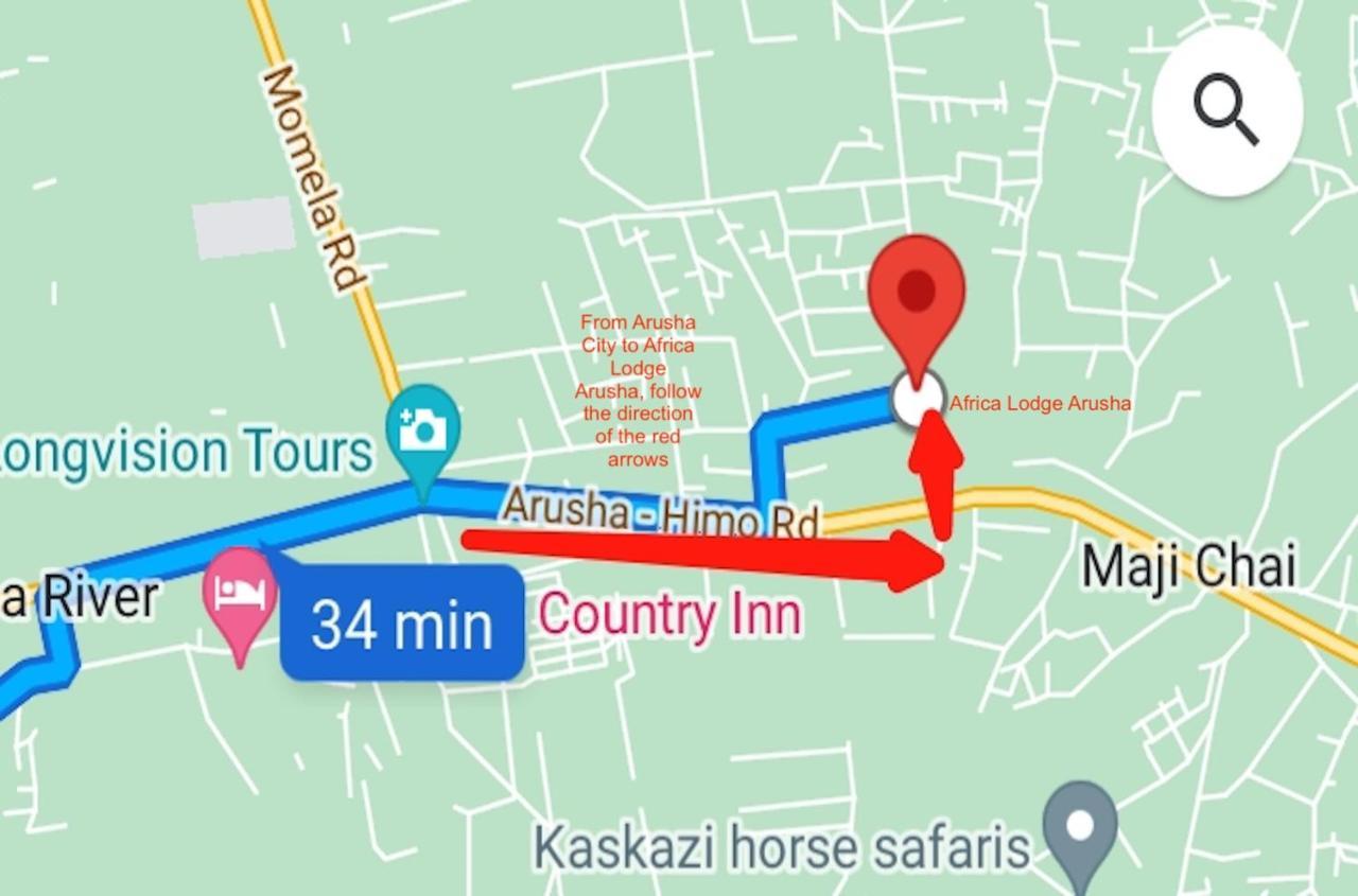 Africa Lodge Arusha Nkoaranga 외부 사진
